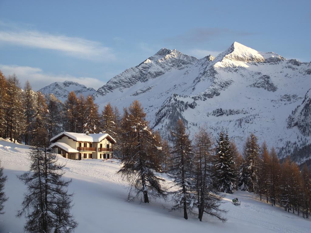 Le Coin Des Melezes - Nature & Trek - Camere In Baita Di Montagna Brusson Exteriér fotografie